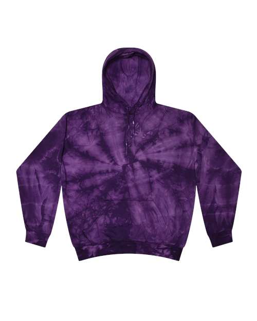 Colortone 8777 Unisex Tie-Dyed Hooded Sweatshirt