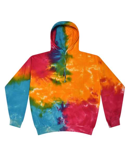 Colortone 8777 Unisex Tie-Dyed Hooded Sweatshirt