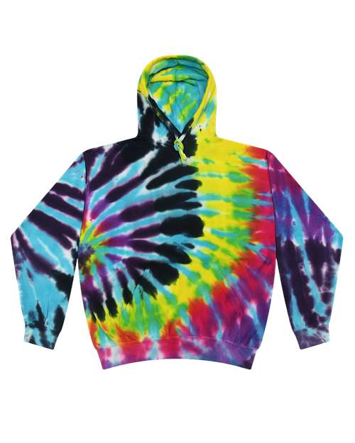 Colortone 8777Y Youth Tie-Dyed Hooded Sweatshirt