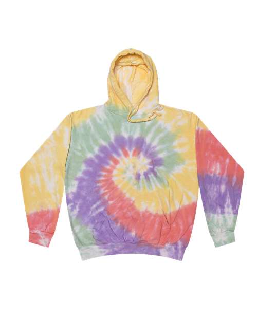 Colortone 8777Y Youth Tie-Dyed Hooded Sweatshirt