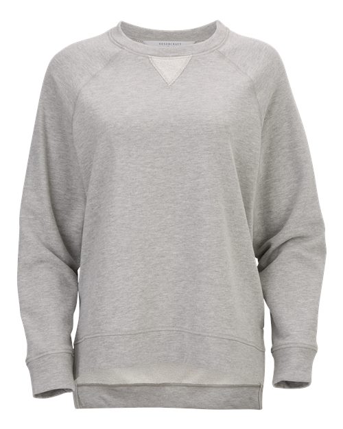 Boxercraft BW3101 Women's Harlow French Terry Crewneck Sweatshirt