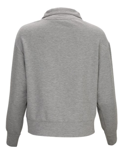 Boxercraft BW5205 Women's Dream Crop Fleece Quarter-Zip