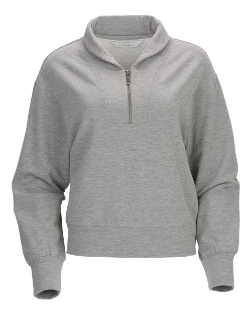 Boxercraft BW5205 Women's Dream Crop Fleece Quarter-Zip