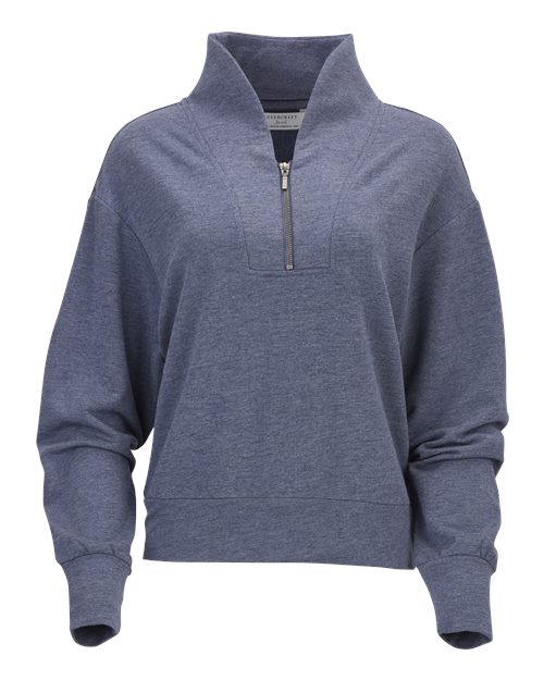 Boxercraft BW5205 Women's Dream Crop Fleece Quarter-Zip