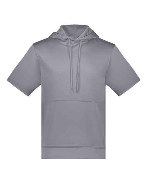 Augusta Sportswear 6871 Unisex Fleece Short Sleeve Hooded Pullover