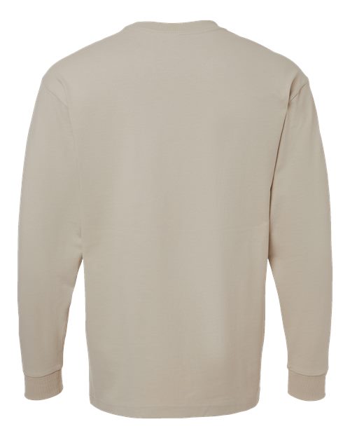 American Apparel 9410 Unisex Super Heavyweight Long Sleeve Pocket Tee