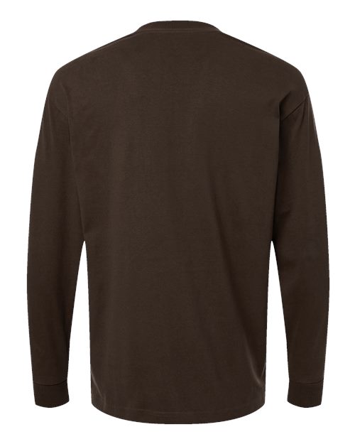American Apparel 9410 Unisex Super Heavyweight Long Sleeve Pocket Tee