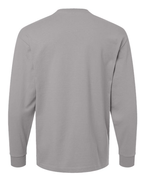 American Apparel 9410 Unisex Super Heavyweight Long Sleeve Pocket Tee