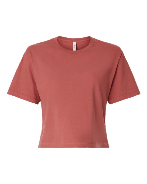 American Apparel 102 Women's Fine Jersey Mid-Length Boxy Tee