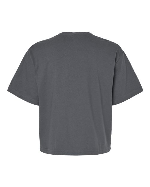 American Apparel 102 Women's Fine Jersey Mid-Length Boxy Tee