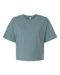American Apparel 102 Women's Fine Jersey Mid-Length Boxy Tee