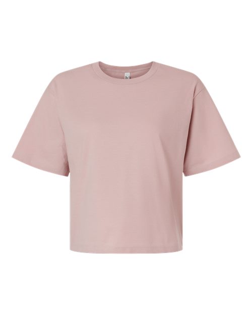 American Apparel 102 Women's Fine Jersey Mid-Length Boxy Tee