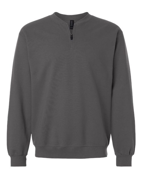 Gildan SF008 Unisex Softstyle® Midweight Quarter-Zip Sweatshirt