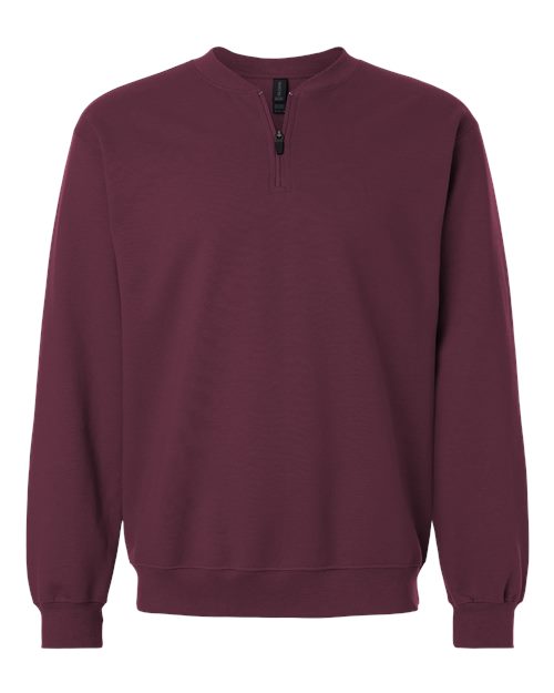 Gildan SF008 Unisex Softstyle® Midweight Quarter-Zip Sweatshirt