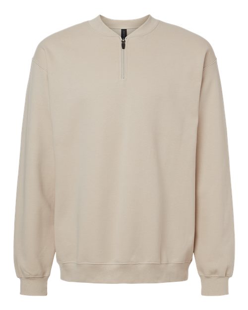 Gildan SF008 Unisex Softstyle® Midweight Quarter-Zip Sweatshirt