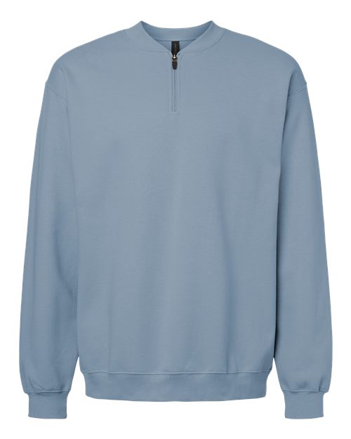 Gildan SF008 Unisex Softstyle® Midweight Quarter-Zip Sweatshirt