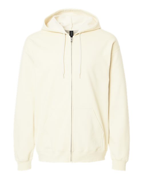 Gildan SF600 Unisex Softstyle® Midweight Full-Zip Hooded Sweatshirt