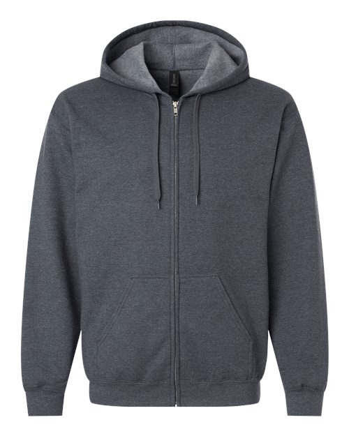 Gildan SF600 Unisex Softstyle® Midweight Full-Zip Hooded Sweatshirt