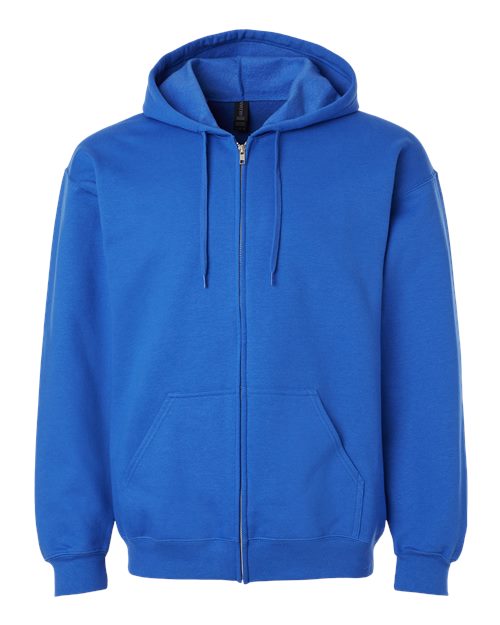 Gildan SF600 Unisex Softstyle® Midweight Full-Zip Hooded Sweatshirt