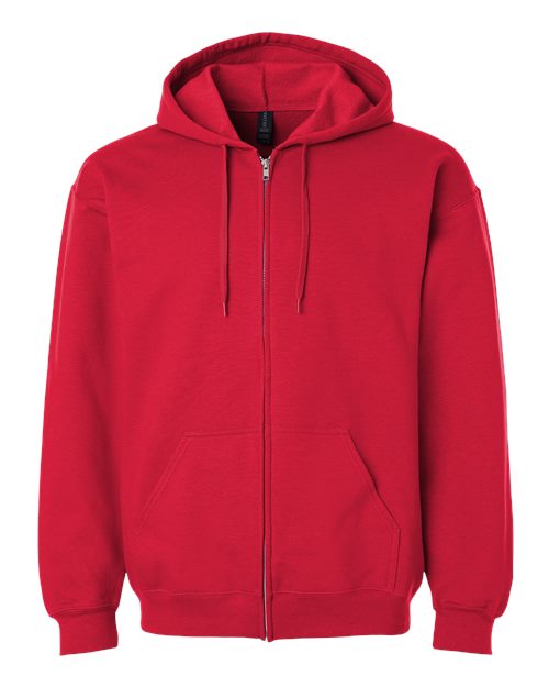 Gildan SF600 Unisex Softstyle® Midweight Full-Zip Hooded Sweatshirt