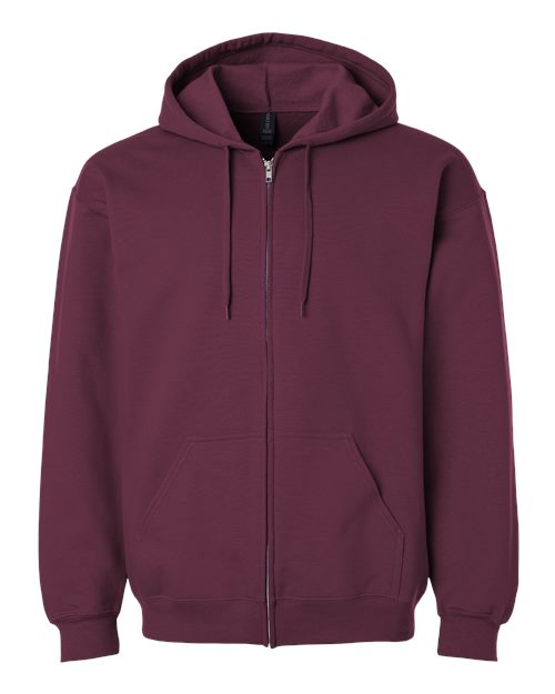 Gildan SF600 Unisex Softstyle® Midweight Full-Zip Hooded Sweatshirt