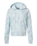 MV Sport W24105 Women's Maddie Floral Print Hooded Sweatshirt
