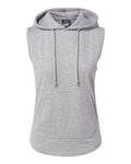 MV Sport W24131 Women's Kinsley Sleeveless Hooded Sweatshirt