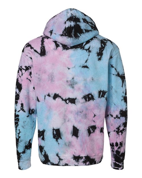 Colortone 8777 Unisex Tie-Dyed Hooded Sweatshirt