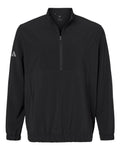 Adidas A705 Men's Stretch Woven Half-Zip Pullover