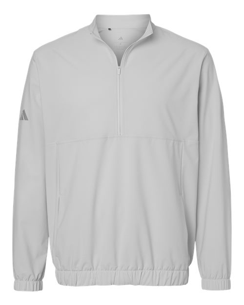 Adidas A705 Men's Stretch Woven Half-Zip Pullover