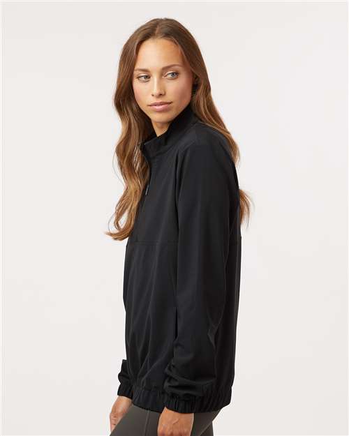 Adidas A706 Women's Stretch Woven Half-Zip Pullover