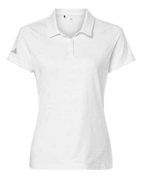 Adidas A707 Women's Textured Stripe Polo