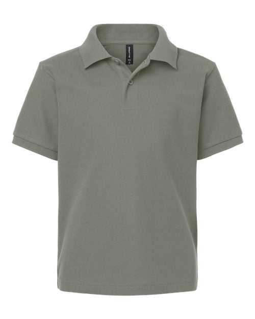 AllPro 62800Y Youth Pique Polo