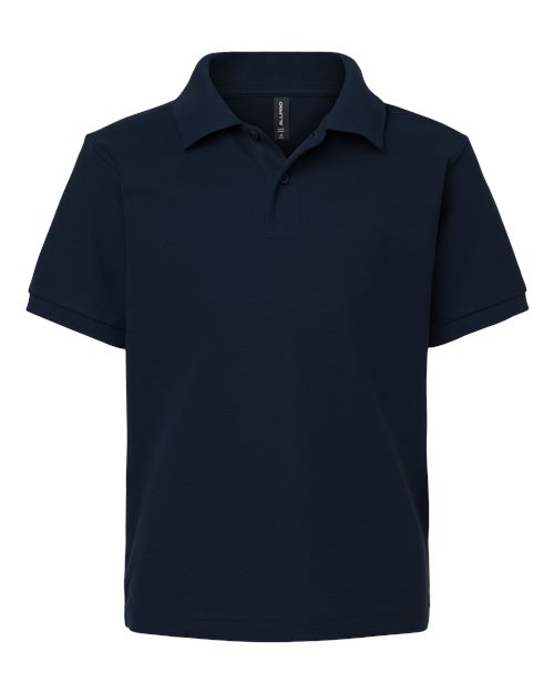 AllPro 62800Y Youth Pique Polo
