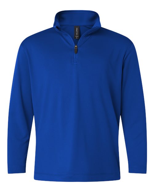 AllPro 41870Y Youth Pro-Lock Performance Quarter-Zip Pullover