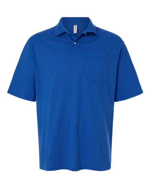 JERZEES 436MP Men's Dri-Power® Polo with Pocket