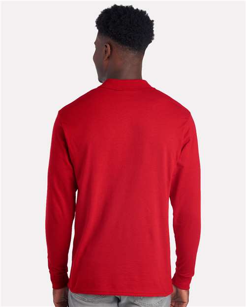 JERZEES 437LR Men's Dri-Power® Long Sleeve Polo