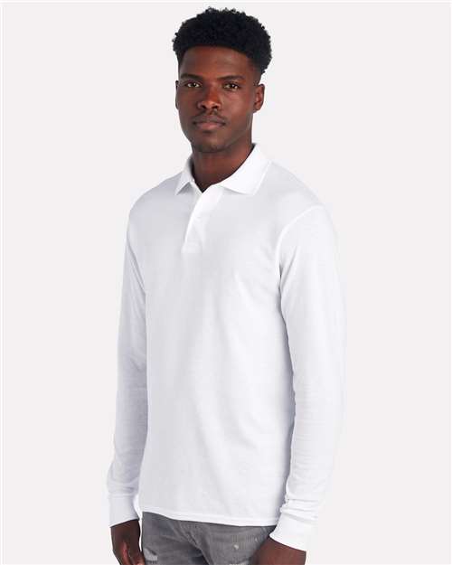 JERZEES 437LR Men's Dri-Power® Long Sleeve Polo