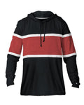 Badger 4981 Unisex United Hooded Long Sleeve T-Shirt