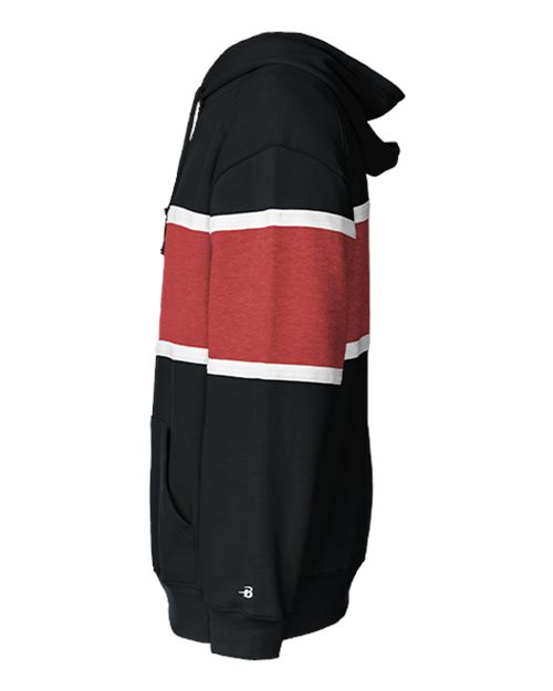 Badger 1282 Unisex United Athletic Fleece Hooded Sweatshirt