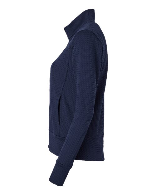 Adidas A1007 Women's Ultimate365 Textured Full-Zip Jacket