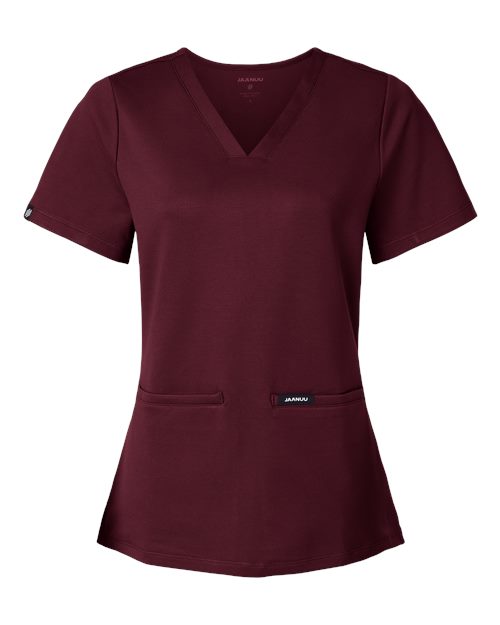 Jaanuu W30003 Women's Cesi UltraSOFT­™ Scrub V-Neck Top