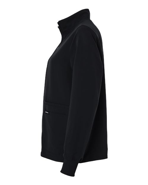Jaanuu W60001 Women's Ceri Essential Full-Zip 6-Pocket Scrub Jacket