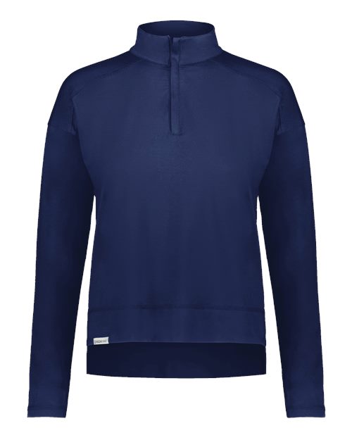 Holloway 223753 Women's Eco Revive™ Ventura Soft Knit Quarter-Zip Pullover