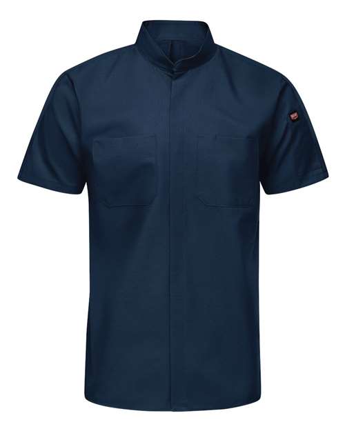 Red Kap SX46T Men's Tall Mimix™ Pro+ Short Sleeve Work Shirt With OilBlok