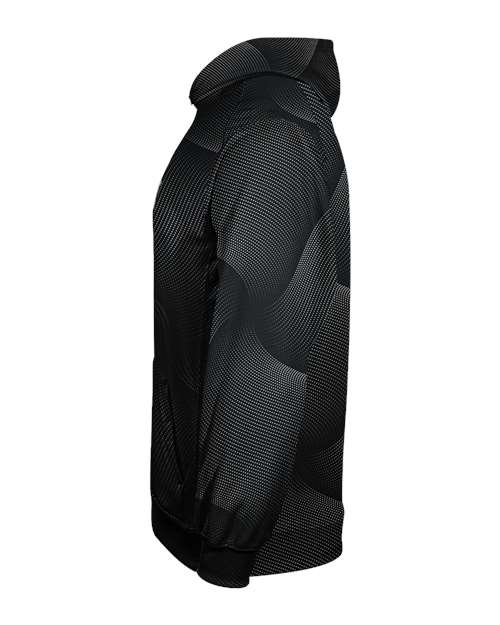 Badger 2413 Youth Warp Hooded Sweatshirt