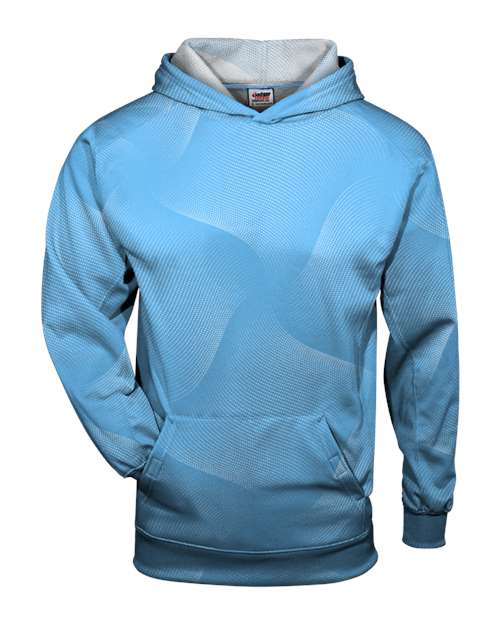 Badger 2413 Youth Warp Hooded Sweatshirt