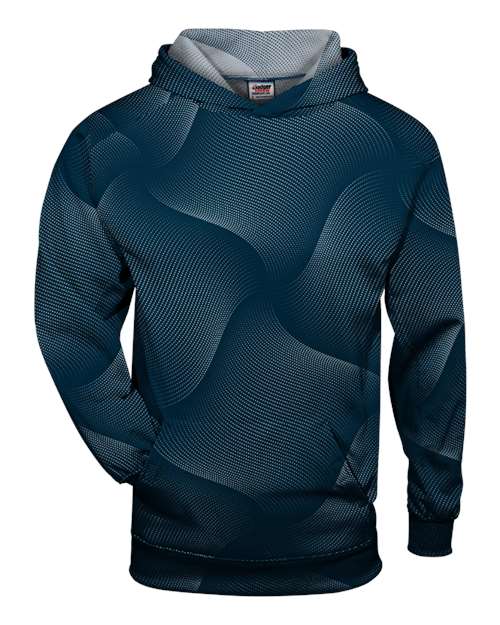 Badger 2413 Youth Warp Hooded Sweatshirt