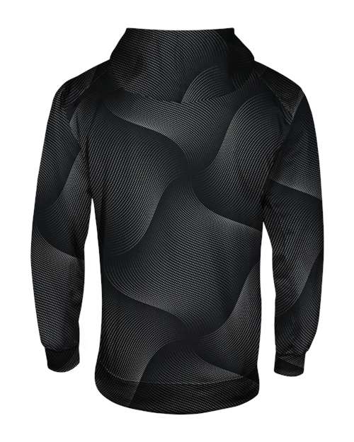 Badger 1413 Men's Warp Hooded Sweatshirt