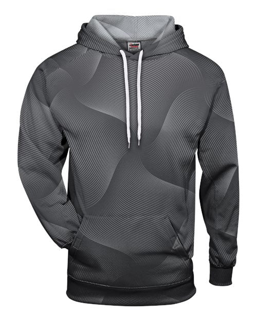 Badger 1413 Men's Warp Hooded Sweatshirt
